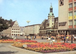 Markt, Postkarte aus den 1980ern