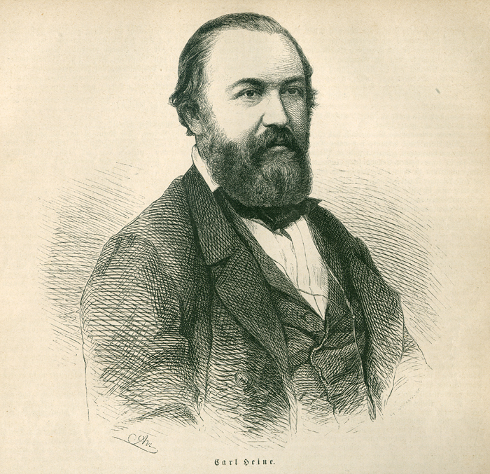 Karl Heine 1864 in der "Gartenlaube"